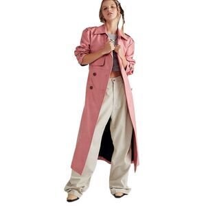 Free People We The Free Morrison Vegan Leather Trench